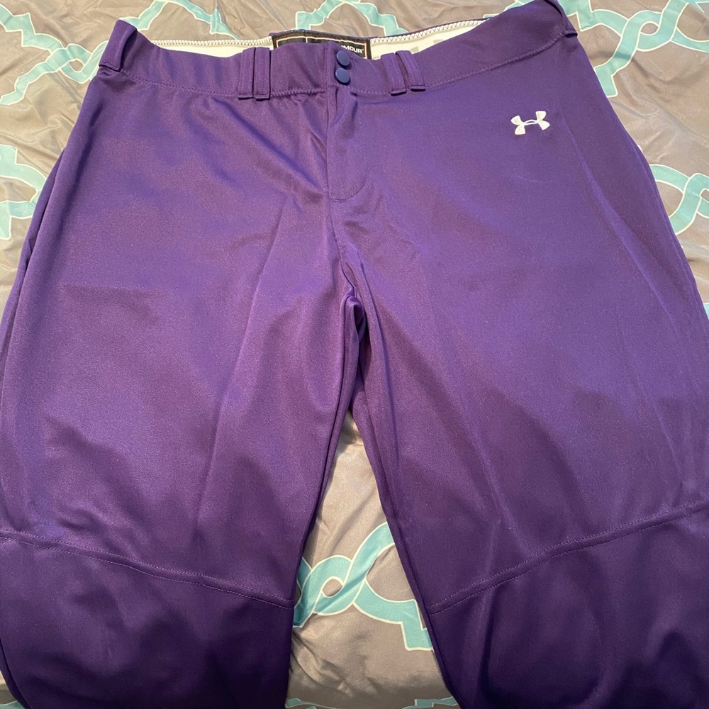 Under Armour XXL purple softball pants